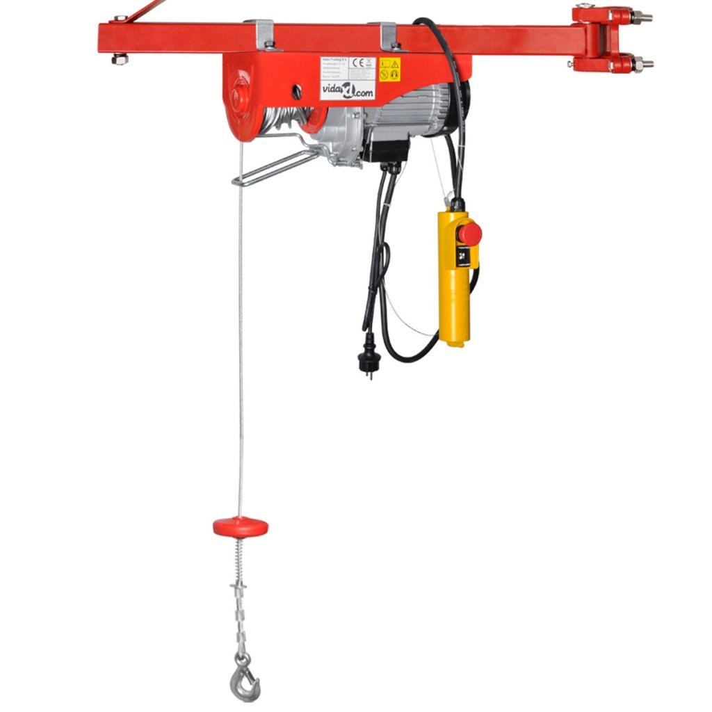 Polipasto Eléctrico vidaXL 1000 W 1